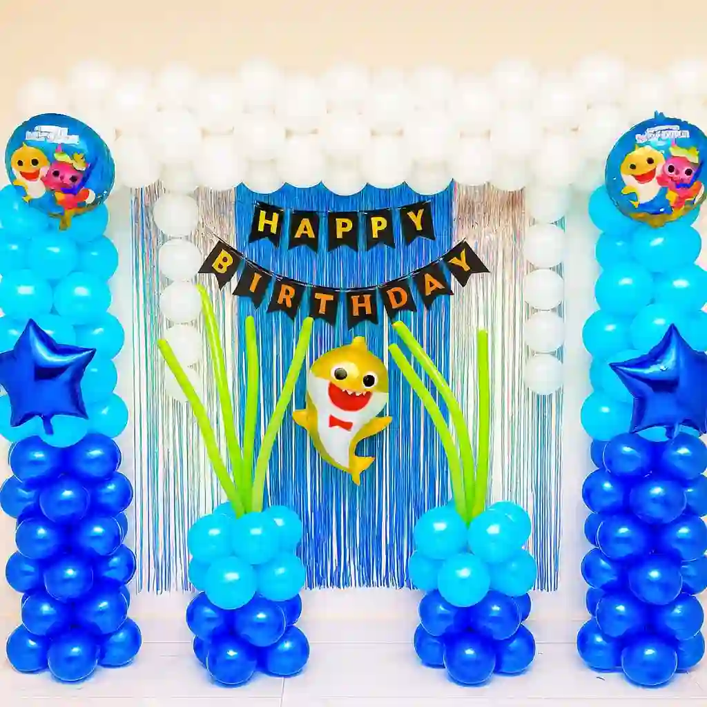 Baby Shark Theme Decor Wall